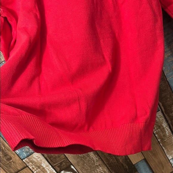 Women’s XL red cotton santa paws Christmas  Sweater - Picture 15 of 15